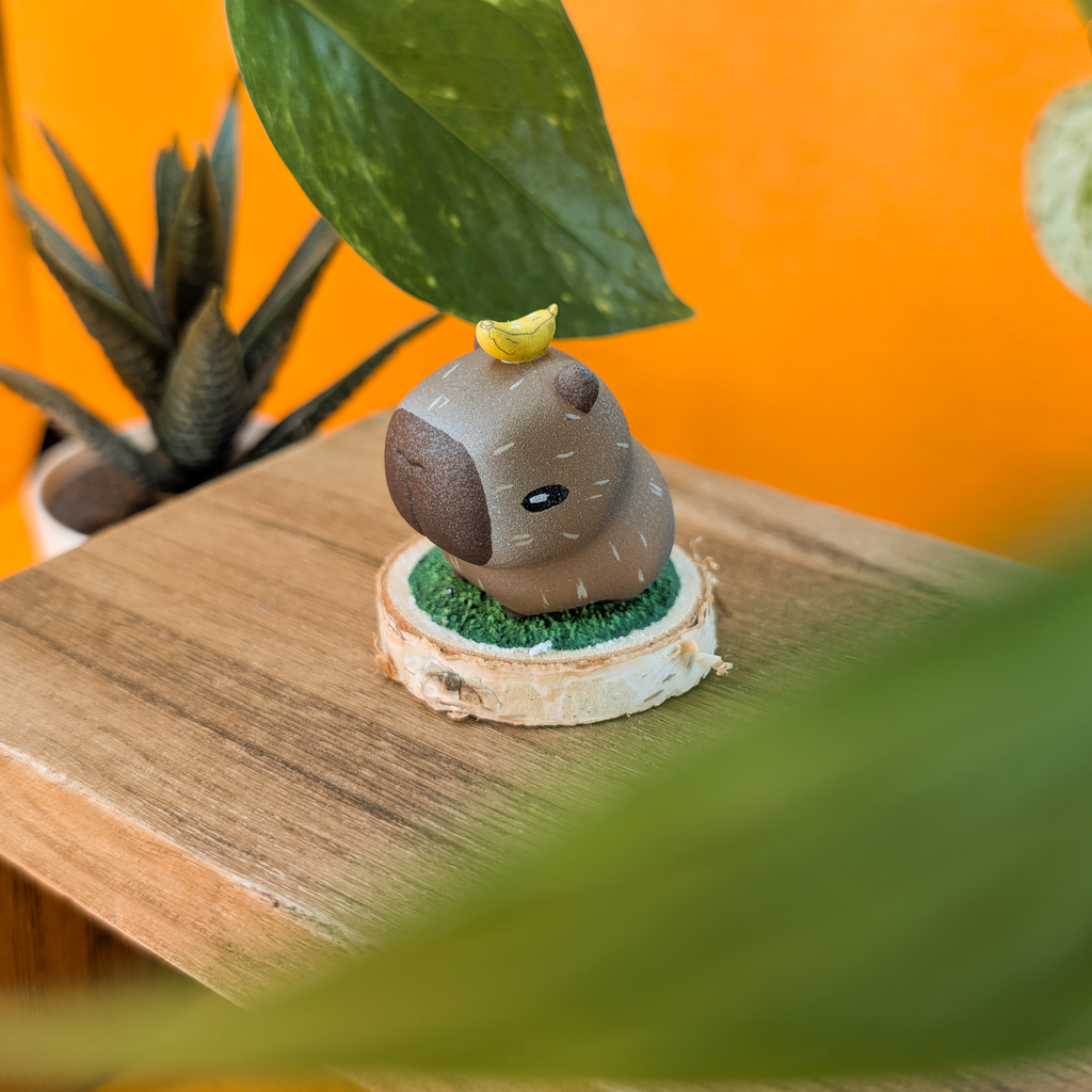 Capy-Banane · Miniatur-Diorama