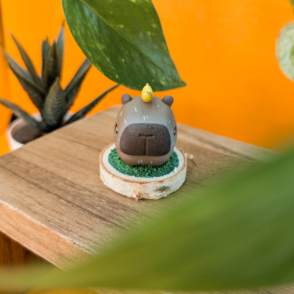 Capy-Banane · Miniatur-Diorama