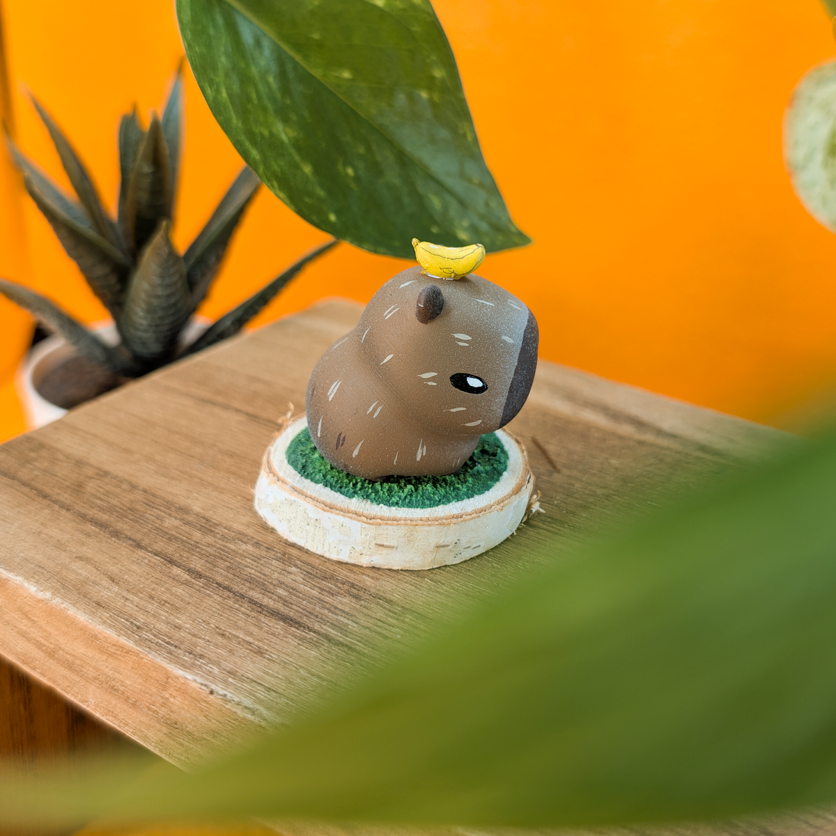 Capy Banana · Micro Diorama